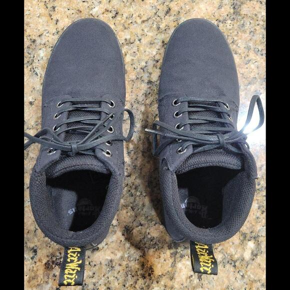 Doc Dr. Martens BELMONT Black Chukka Lace Up Short Boots Womens Comfort Shoes 6 - Picture 5 of 11